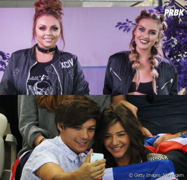 Do Little Mix, Perrie Edwards e Jesy Nelson saem em defesa de Louis Tomlinson, do One Direction, e de sua namorada Eleanor após briga com paparazzi