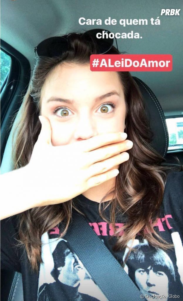 De "A Lei do Amor", Alice Wegmann ficou surpresa com o final da novela!