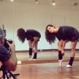  No Instagram, Tain&aacute; M&uuml;ller poderia at&eacute; ser bailarina 