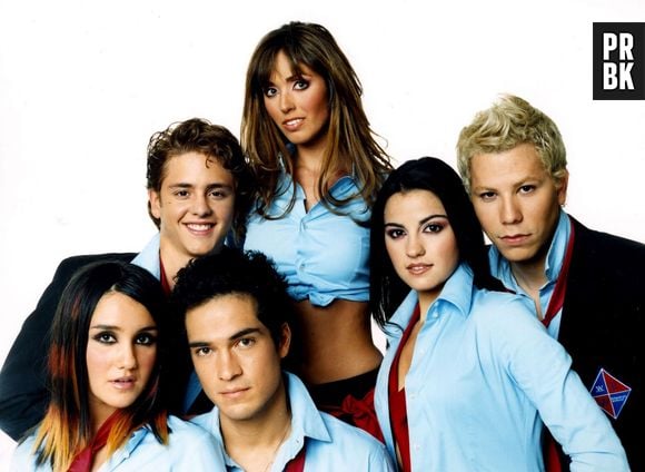 Os atores Dulce Maria, Christopher Uckermann e Alfonso Herrera trabalharam juntos em "Rebelde"