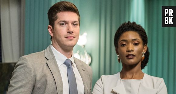 Em "O Outro Lado do Paraíso": Bruno (Caio Paduan) tenta recuperar Raquel (Érika Januza) e a juíza diz que o momento deles acabou