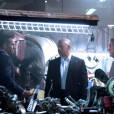 Paul Walker, Vin Diesel e Kurt Russel em cena de "Velozes e Furiosos 7"