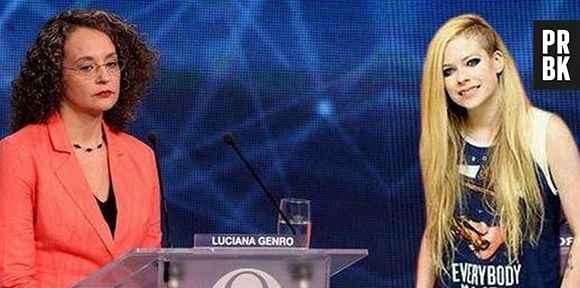 Luciana Genro se sentiu como os fãs da Avril Lavine durante o debate