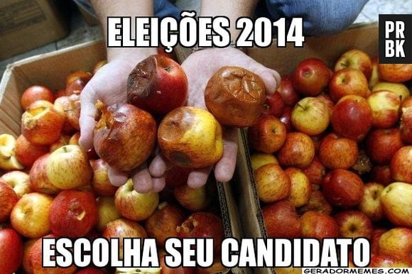 E aí, já escolheu o seu candidato?