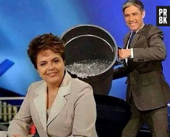 Dilma não aceitou o desafio do balde de gelo, mas entrou numa fria mesmo assim...