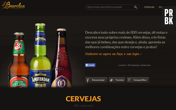 "Beerclue" é um site para otimizar a experiência com cervejas