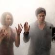  Em "The Vampire Diaries", Damon (Ian Somerhalder) e Bonnie (Kat Graham) posam presos no Otherside! 