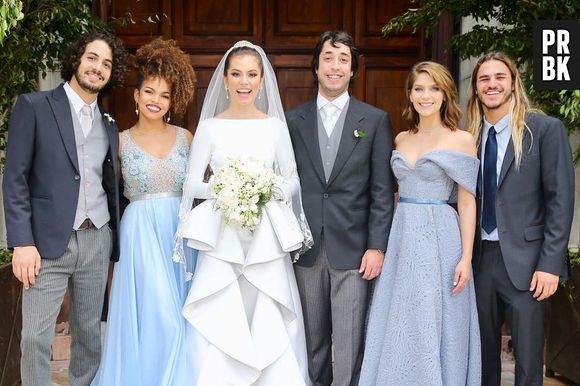 Jennifer Nascimento, Bruna Hamú e Isabella Santoni se conheceram em "Malhação Sonhos" e são amigas até hoje