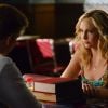 Na season premiere de "The Vampire Diaries", Caroline (Candice Accola) quer reverte a barreira anti-magia construída pelo Viajantes