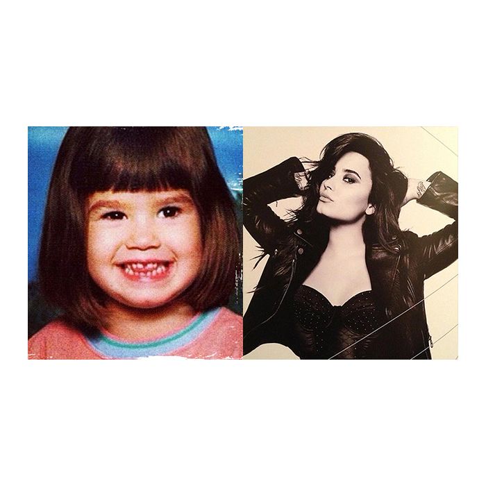 A Demi Lovato fofinha virou uma das maiores cantoras pop da atualidade!