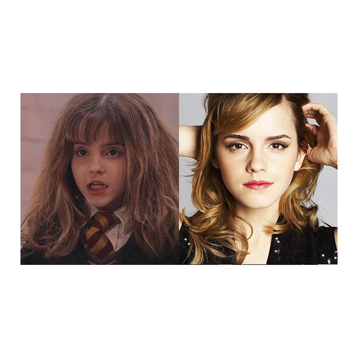 Emma Watson bem diferente de quando interpretou a bruxinha Hermione