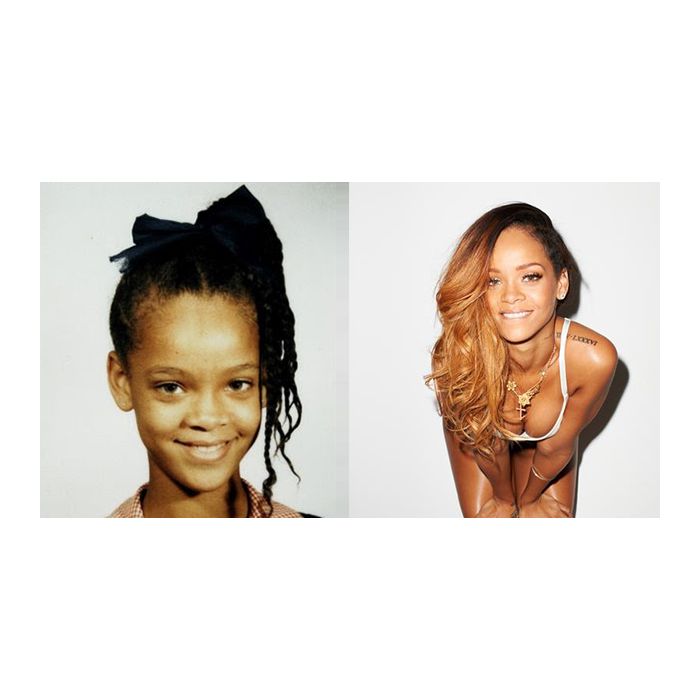 Rihanna está no time das que foram favorecidas pelo tempo