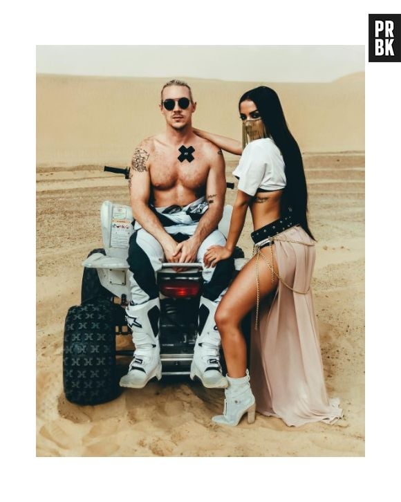 Anitta ressurge ao lado de Diplo e fãs comemoram possível parceria