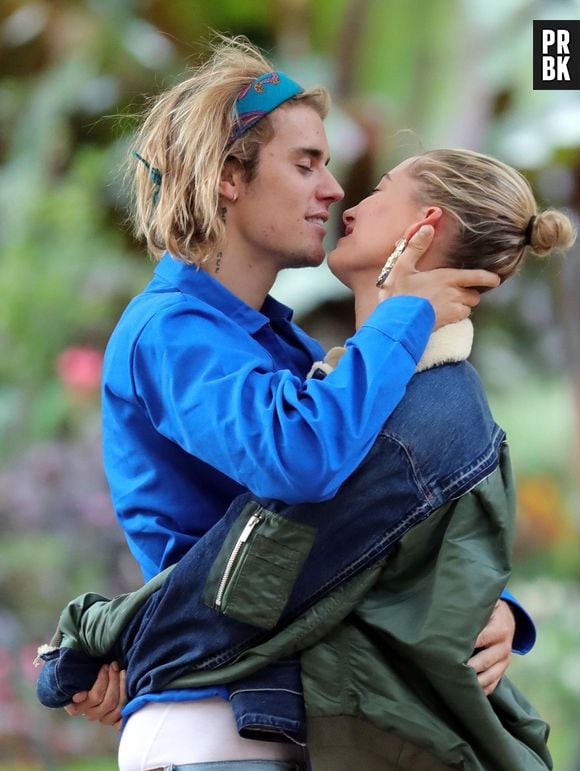 Justin Bieber fez gesto fofo com Hailey