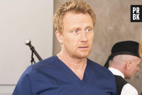 Em "Grey's Anatomy": Owen (Kevin McKidd) pira por causa do novo relacionamento de Teddy (Kim Raver)