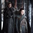 Arya (Maisie Williams) e Sansa (Sophie Turner) vão se unir mais ainda no final de "Game of Thrones"