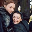 Arya (Maisie Williams) e Sansa (Sophie Turner) estarão mais unidas na temporada final de "Game of Thrones"