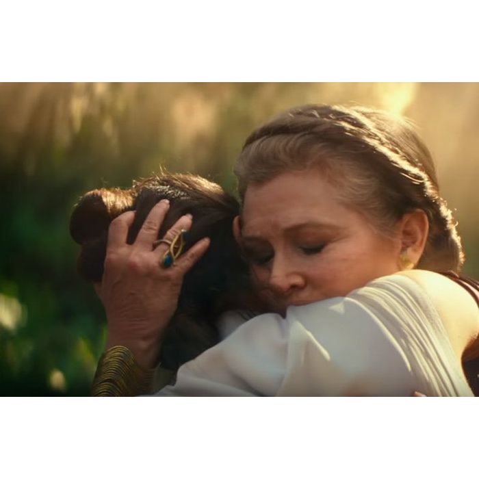 Carrie Fisher aparecerá em &quot;Star Wars: Episódio IX&quot;