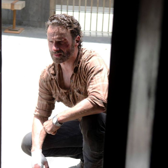Rick (Andrew Lincoln) castigou Carol (Melissa McBride) por ter assassinado duas pessoas em &quot;The Walking Dead&quot;