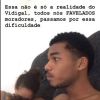 Juan Paiva: família do ator de "Malhação" se assusta com tiroteio no Vidigal