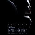 "Malévola: Dona do Mal": primeiro poster do filme traz clima sombrio com Angelina Jolie