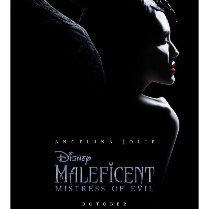 &quot;Malévola: Dona do Mal&quot;: primeiro poster do filme traz clima sombrio com Angelina Jolie