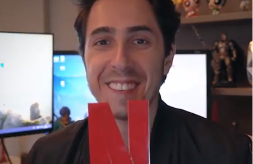 Tá todo mundo emocionado com o anúncio do Felipe Castanhari na Netflix
