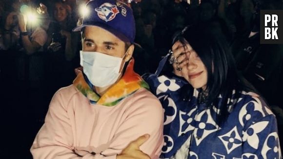 Billie Eilish é gente como a gente e super fã de Justin Bieber, com quem se encontrou pela primeira vez este ano no Coachella 2019