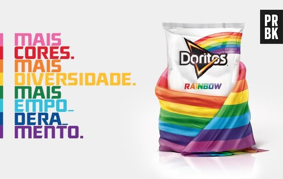 O Doritos Rainbow é o snack oficial do Rock In Rio 2019 e vai doar todos os lucros para uma fundação de apoio LGBT