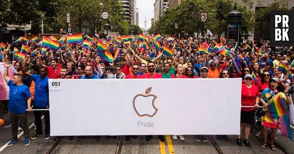 A Apple sempre defendeu os direitos dos LGBTs com ações internas e participações em grandes eventos, como a Parada Gay de São Francisco