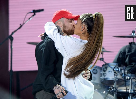 Mac Miller também estava no show beneficente em Manchester organizado por Ariana Grande, apoiando a então namorada