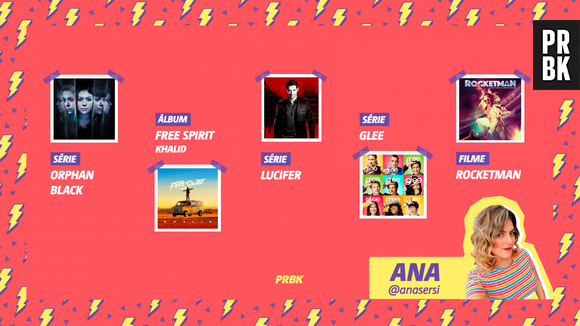 Viciei do Purebreak: Ana indica o filme "Rocketman", as séries "Orphan Black", "Glee" e muito mais!