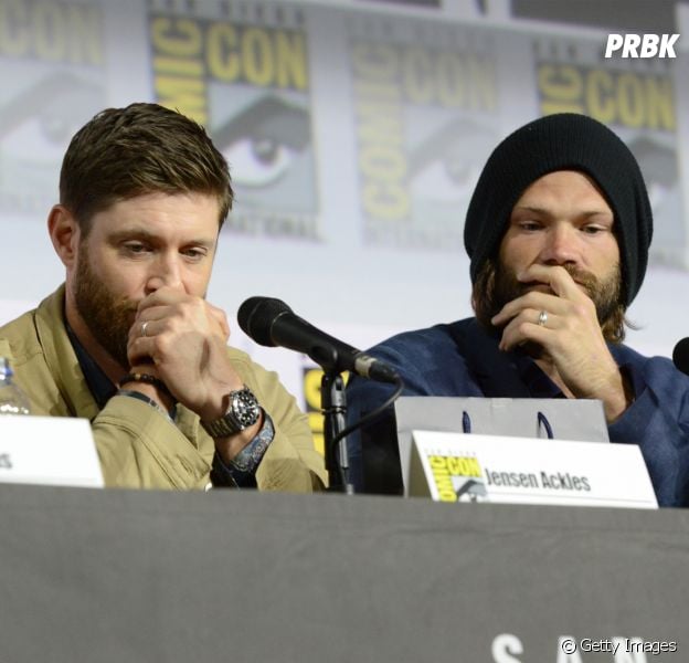 Jensen Ackles e Jared Padalecki choram na Comic Con por causa do final de "Supernatural"