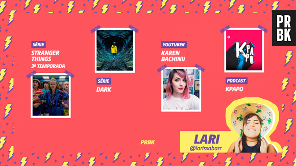 Viciei: Larissa indicou "Stranger Things", "Dark" e muito mais no mês de julho