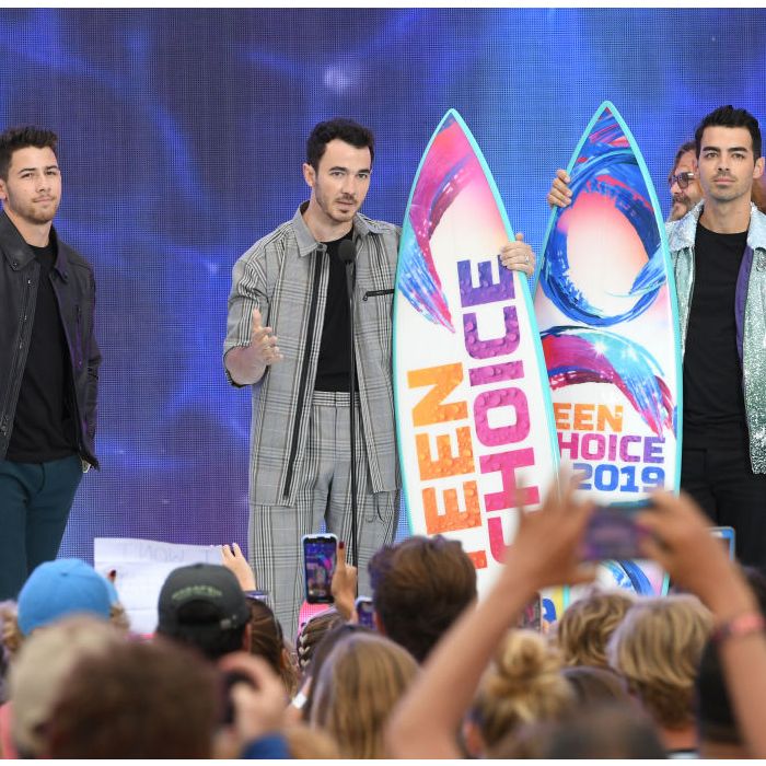Teen Choice Awards 2019: Jonas Brothers também foram homenageados pela carreira