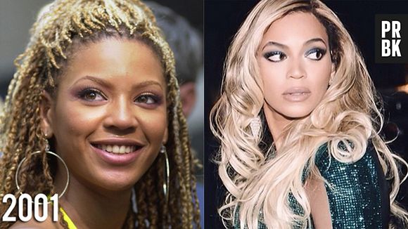 Beyoncé mudou bastante de 2001 pra cá!