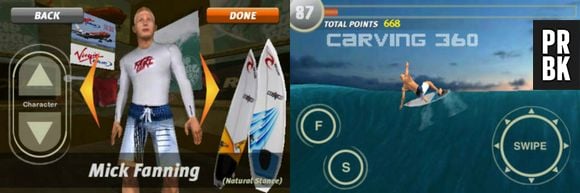 "Rip Curl Surf Game" é um excelente simulador