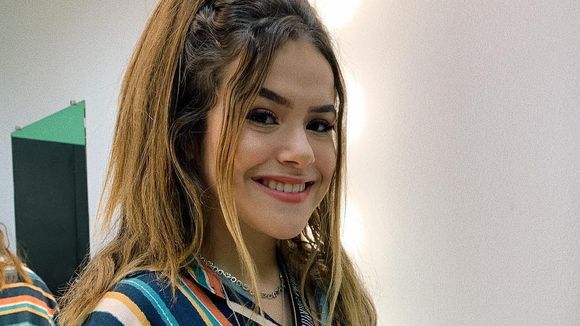 A Maisa saiu com o cabelo natural dela para mostrar resultado da transição capilar e ele está lindo!