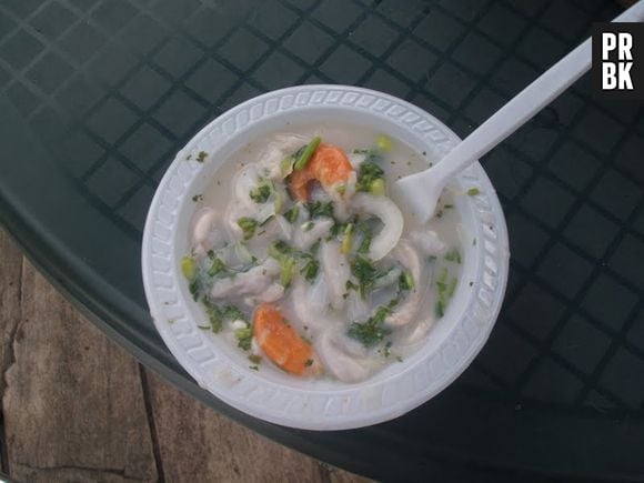 A sopa de Turú é tradicional do Brasil. O molúsco, ingrediente principal da refeição, é encontrado em troncos de árvores podres nos mangues