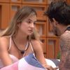 "BBB20": Gabi e Guilherme conversam após flerte do modelo com Boca Rosa