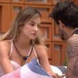 "BBB20": Gabi e Guilherme conversam após flerte do modelo com Boca Rosa