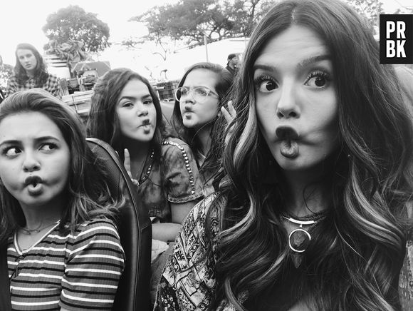 "Tudo Por Um Pop Star": Maisa Silva, Mel Maia, Klara Castanho e Giovanna Lancellotti ficaram bem próximas nos basitidores do filme