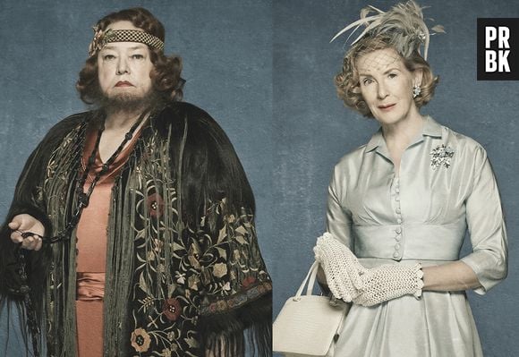 Ethel (Kathy Bates) e Gloria (Francis Conroy) deram adeus à "American Horror Story: Freakshow"