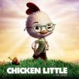 Em "O Galinho Chicken Little", o galinho tenta impedir uma invasão alienígena