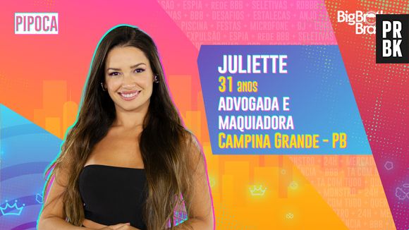 "BBB21": Juliette é advogada e maquiadora e é da Paraíba