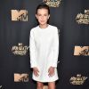 Millie Bobby Brown no MTV Movie And TV Awards, em 2017