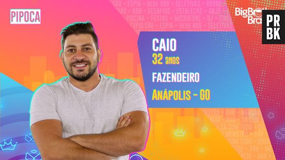 "BBB21": Caio está no paredão e pode sair na próxima terça-feira (20)