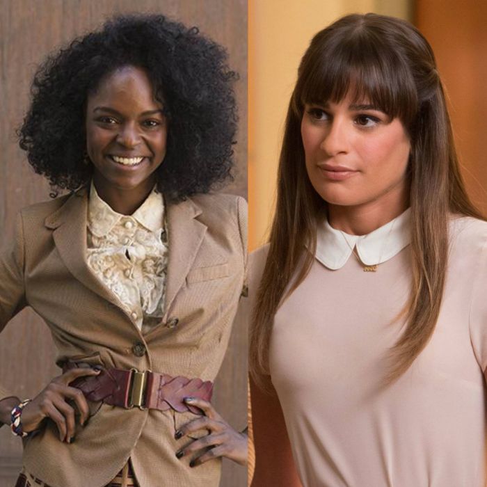  Nos bastidores de &quot;Glee&quot;, Samantha Marie Ware acusou Lea Michele de racismo 