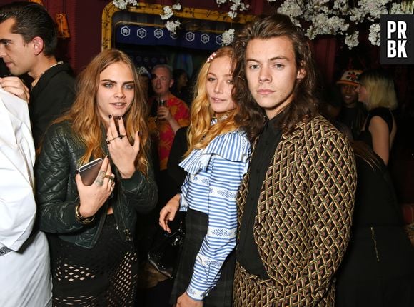 Harry Styles namorou a modelo Cara Delevingne