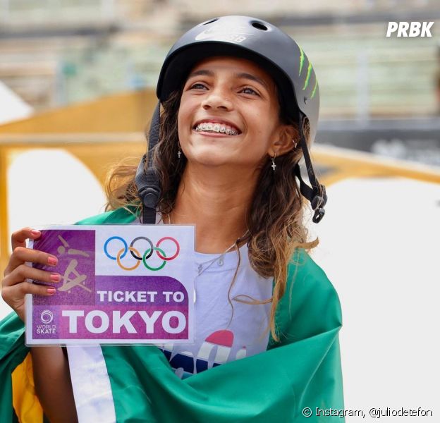 Com 13 anos, Rayssa Leal é a brasileira mais nova a competir nas Olimpíadas